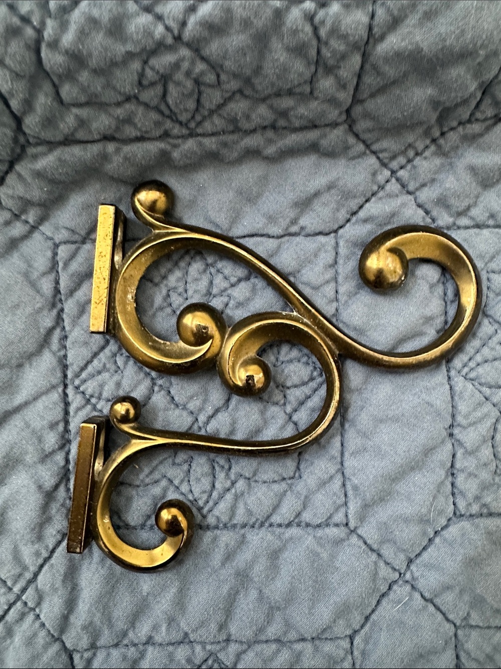 Vintage Brass Wall Hook